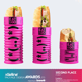 The Dieline Pacakge Design Awards 2013: Student, 2nd Place - Eat & Go（The Dieline）